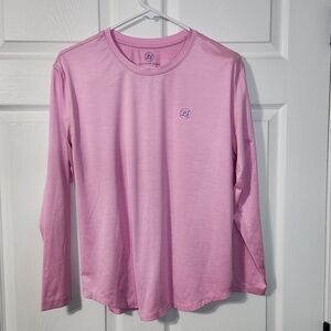 Lauren James SPF Pink Long Sleeve Swordfish Top, S
